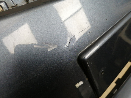 AA045857; Бампер передний; без паркт.; без омыват. (86511-4Y000) для Kia Rio/БУ; Оригинал; Р1, Мелкий дефект; 