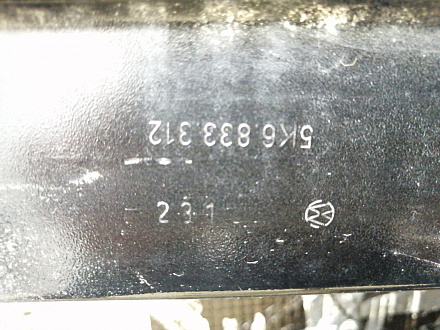 AA018696; Дверь задняя правая (5K6833056K) для Volkswagen Golf VI HB 5D (2008- 2012)/БУ; Оригинал; Р0, Хорошее; (L041) Чёрный