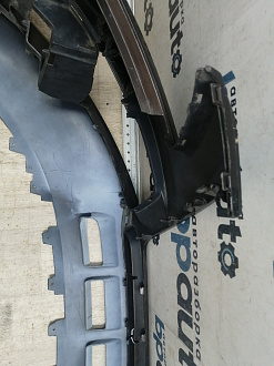 AA045796; Бампер передний; под паркт.; под омыват. (8R0 807 437 AH) для Audi Q5 I рест. (2012-2017)/БУ; Оригинал; Р1, Мелкий дефект; 