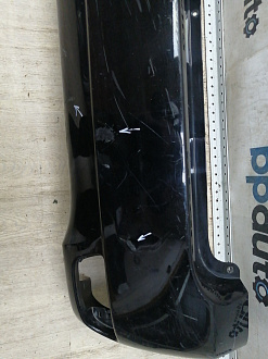 AA046213; Бампер задний; без паркт. (86611-10000) для Hyundai Matrix I рест. 2 (2008-2010)/БУ; Оригинал; Р1, Мелкий дефект; 