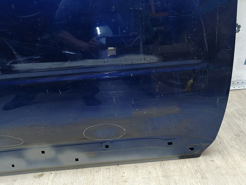 Фотография детали AA044932; Дверь передняя правая (H0100-JG0MM) для Nissan X-Trail T31/БУ; Оригинал; Р1, Мелкий дефект; . Фото номер 6