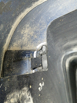 BA000160; Бампер передний, S-line; под паркт.; под омыват. (8T0 807 437 AM) для Audi A5/БУ; Оригинал; Р1, Мелкий дефект; 