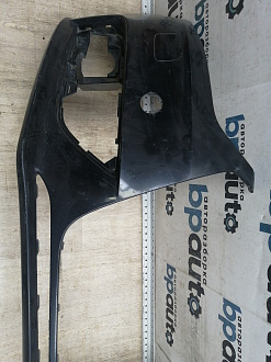 AA045603; Бампер передний; без паркт.; под омыват. (8K0 807 437 AC) для Audi A4 B8/БУ; Оригинал; Р1, Мелкий дефект; 