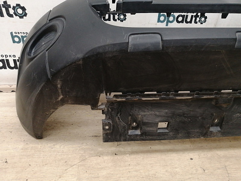 Фотография детали AA039052; Бампер передний, без ПТФ (9681519577)/БУ; Оригинал; Р1, Мелкий дефект; . Фото номер 7