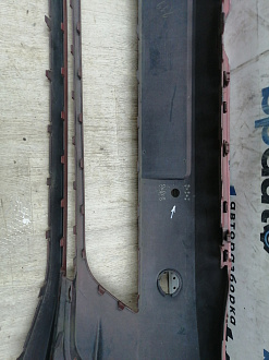 BA000223; Бампер передний; под паркт.; под омыват. (5G0807221) для Volkswagen Golf/БУ; Оригинал; Р1, Мелкий дефект; 