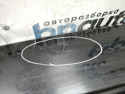 AA044788; Бампер задний; под паркт. (6N5807421) для Volkswagen Polo VI Liftback (2020- 2022)/БУ; Оригинал; Р1, Мелкий дефект; 