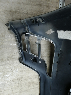 AA045878; Бампер передний; под паркт.; под омыват. (J8A2-17F003-GAW) для Land Rover Range Rover Velar L560 (2017 - 2023)/БУ; Оригинал; Р1, Мелкий дефект; 