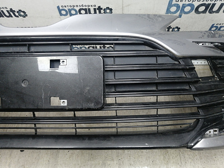 AA045790; Бампер передний; под паркт.; под омыват. (52119-06J20) для Toyota Camry 70 рест. (2021-2024)/БУ; Оригинал; Р2, Удовлетворительное; 