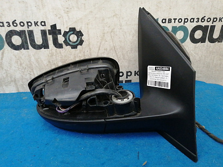 AA034884; Зеркало правое, без повторителя поворота (6RU 857 502) для Volkswagen Polo/БУ; Оригинал; Р1, Мелкий дефект; 