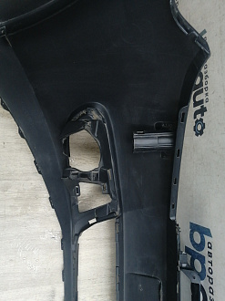 AA045978; Бампер передний; без паркт.; под омыват. (5K0807221) для Volkswagen Golf/БУ; Оригинал; Р1, Мелкий дефект; 