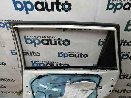 AA045120; Дверь задняя правая, под расширитель, Long (67003-42110) для Toyota Rav4/БУ; Оригинал; Р0, Хорошее; (070) Белый перламутр 3х. сл.