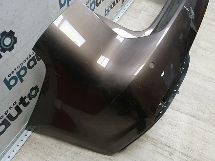 AA046225; Бампер задний; под паркт. (1T0807417K) для Volkswagen Touran II (2010-2015)/БУ; Оригинал; Р1, Мелкий дефект; 