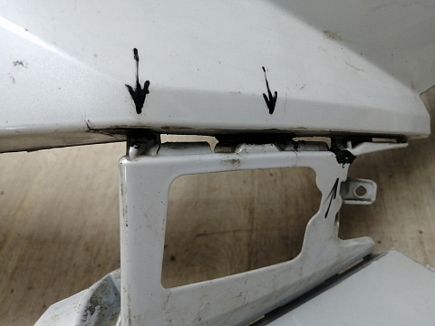 Фотография детали BA000278; Бампер передний; под паркт.; без омыват. (7105004DRS0400) для GAC GS8 II (2021-2026)/БУ; Оригинал; Р1, Мелкий дефект; . Фото номер 5