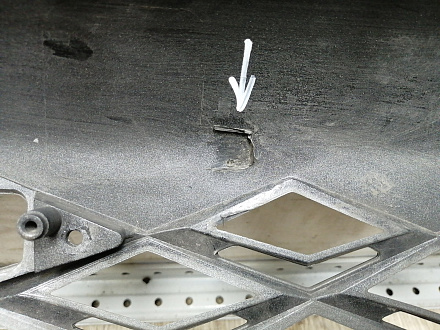 AA045334; Бампер передний; без паркт.; без омыват. (602002457АА) для EXEED LX I рест. 2 (2023-н.в.)/БУ; Оригинал; Р1, Мелкий дефект; 