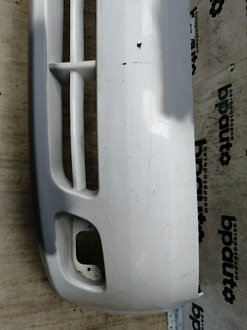 BA000105; Бампер передний; без паркт.; без омыват. (96545491) для Chevrolet Lacetti HB (2004-2013)/БУ; Оригинал; Р1, Мелкий дефект; 
