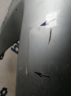 BA000185; Бампер передний; без паркт.; под омыват. (52119-05190) для Toyota Avensis/БУ; Оригинал; Р2, Удовлетворительное; 