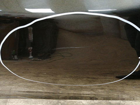 Фотография детали AA037113; Дверь передняя правая (H010M4CBMA) для Nissan X-Trail T32/БУ; Оригинал; Р2, Удовлетворительное; . Фото номер 11