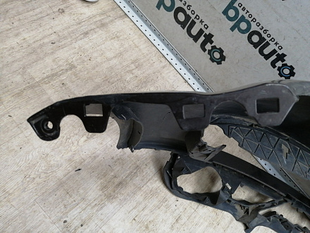 AA045529; Бампер передний; под паркт.; под омыват. (4L0 807 437 H) для Audi Q7 I рест. (2010-2015)/БУ; Оригинал; Р1, Мелкий дефект; 