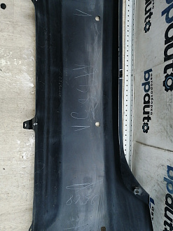 AA045891; Бампер задний v2.4; под паркт. (52159-33918) для Toyota Camry 40 рест. (2010 — 2011)/БУ; Оригинал; Р1, Мелкий дефект; 