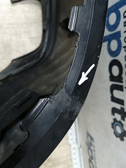 AA045467; Бампер задний AMG; под паркт. (A2128855125) для Mercedes-Benz E-klasse IV Sedan (W212) (2009-2013)/БУ; Оригинал; Р1, Мелкий дефект; 