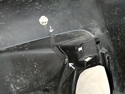 AA018787; Бампер передний; под паркт.; без омыват. (52119-76010) для Lexus CT200H (2010-2014)/БУ; Оригинал; Р0, Хорошее; (214) Тёмно-синий перламутр