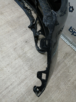 AA045533; Бампер передний; под паркт.; под омыват. (4L0 807 437 H) для Audi Q7 I рест. (2010-2015)/БУ; Оригинал; Р1, Мелкий дефект; 