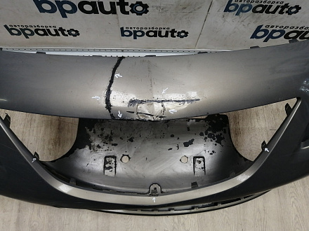 AA044724; Бампер передний; без паркт.; без омыват. (13267699) для Opel Meriva B (2010 - 2014)/БУ; Оригинал; Р2, Удовлетворительное; 