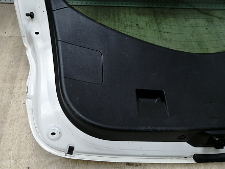 AA045283; Крышка багажника (BBY1-6202X) для Mazda 3 BL/БУ; Оригинал; Р0, Хорошее; (34K) Белый перламутр