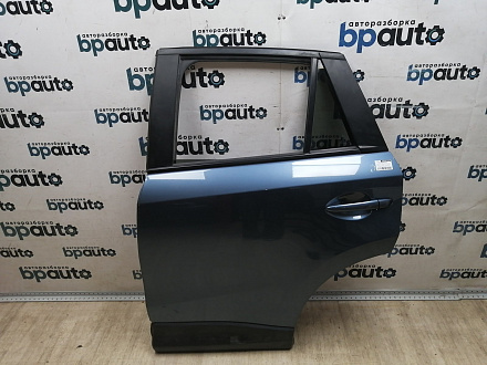 AA045165; Дверь задняя левая (KD53-73010) для Mazda CX-5/БУ; Оригинал; Р1, Мелкий дефект; (42B) Синий