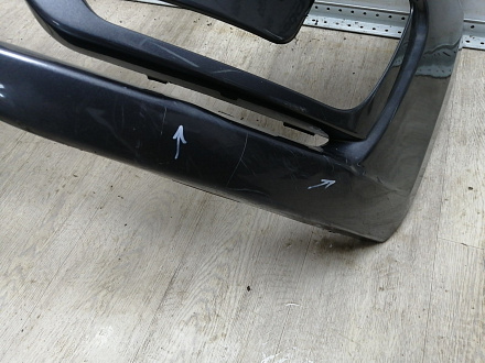 AA045858; Бампер передний; без паркт.; без омыват. (86511-4Y000) для Kia Rio/БУ; Оригинал; Р1, Мелкий дефект; 