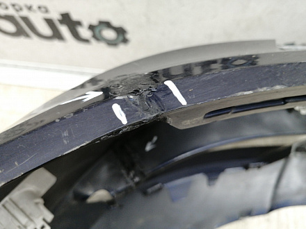 AA045426; Бампер передний, AMG; под паркт.; под омыват. (A2048807847) для Mercedes-Benz C-klasse III рест. (W204) (2011-2015)/БУ; Оригинал; Р1, Мелкий дефект; 