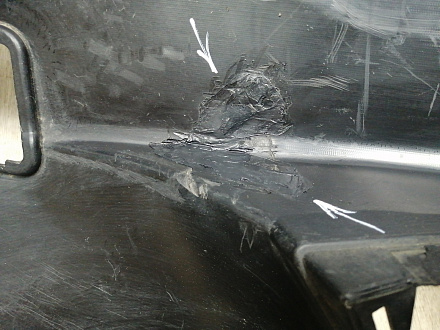 AA045728; Бампер передний; под паркт.; под омыват. (62022-3JA0H) для Infiniti/БУ; Оригинал; Р1, Мелкий дефект; 