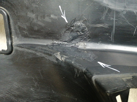 Фотография детали AA045728; Бампер передний; под паркт.; под омыват. (62022-3JA0H) для Infiniti/БУ; Оригинал; Р1, Мелкий дефект; . Фото номер 23