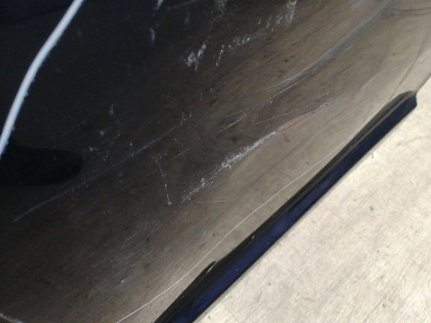 Фотография детали AA038821; Дверь задняя левая (67004-05110) для Toyota Avensis/БУ; Оригинал; Р3, Под восстановление; . Фото номер 7