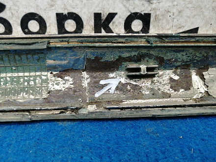 AA034012; Молдинг задней левой двери, хром (82871-JN00A) для Nissan Teana 32/БУ; Оригинал; Р2, Удовлетворительное; 