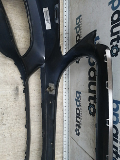 AA045460; Бампер передний; под паркт.; без омыват. (A2058800125) для Mercedes-Benz C-klasse IV (W205) (2014-2018)/БУ; Оригинал; Р1, Мелкий дефект; 