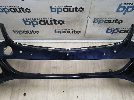 AA046175; Бампер передний; под паркт.; без омыват. (A2058850525) для Mercedes-Benz C-klasse IV (W205) (2014-2018)/БУ; Оригинал; Р1, Мелкий дефект; 