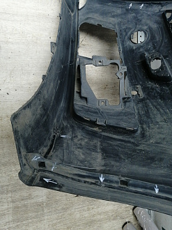 AA045641; Бампер передний; под паркт.; под омыват. (4G8 807 437) для Audi A7 I Sportback (2010-2014)/БУ; Оригинал; Р1, Мелкий дефект; 