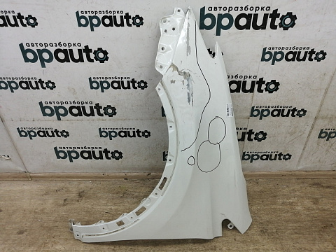 Фотография детали AA029264; Крыло переднее левое (53812-42350) для Toyota Rav4/БУ; Оригинал; Р3, Под восстановление; . Фото номер 1