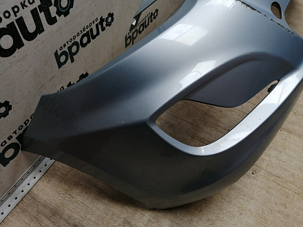 BA000147; Бампер передний; без паркт.; без омыват. (86511-1R000) для Hyundai/БУ; Оригинал; Р1, Мелкий дефект; 