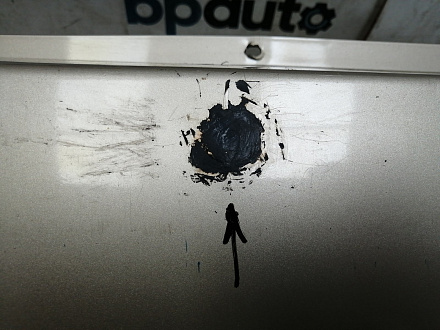 AA046211; Бампер задний; без паркт. (86611-10000) для Hyundai Matrix I рест. 2 (2008-2010)/БУ; Оригинал; Р2, Удовлетворительное; 