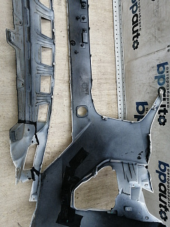 AA045929; Бампер передний; без паркт.; без омыват. (2803105XST01A) для Haval Jolion I (2021-2023)/БУ; Оригинал; Р1, Мелкий дефект; 