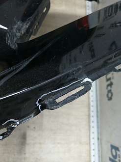 AA045537; Бампер передний, 600h (52119-50D40) для Lexus LS IV рест. (2010- 2012)/БУ; Оригинал; Р2, Удовлетворительное; 