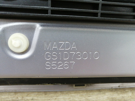 AA017508; Дверь задняя левая, стойка 29 см. (GS1D73010) для Mazda 6 GH/БУ; Оригинал; Р1, Мелкий дефект; 