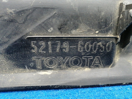 AA016110; Накладка заднего бампера, узкая (52179-60050) для Toyota Land Cruiser Prado/БУ; Оригинал; Р0, Хорошее; 