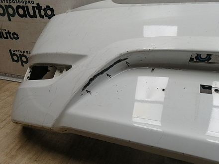 AA045614; Бампер задний; без паркт. (86611-4L200) для Hyundai Solaris I HB (2010- 2014)/БУ; Оригинал; Р2, Удовлетворительное; 