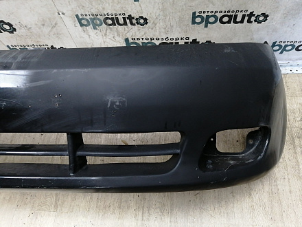 BA000107; Бампер передний; без паркт.; без омыват. (96545491) для Chevrolet Lacetti HB (2004-2013)/БУ; Оригинал; Р1, Мелкий дефект; 