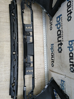 AA046307; Бампер передний; под паркт.; под омыват. (52119-48590) для Lexus RX IV рест. (2019 — 2022)/БУ; Оригинал; Р1, Мелкий дефект; 