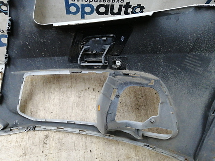 BA000137; Бампер передний; под паркт.; под омыват. (8R0 807 437 M) для Audi Q5 I рест. (2012-2017)/БУ; Оригинал; Р1, Мелкий дефект; 