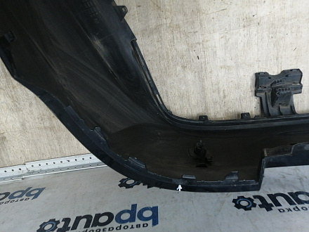 AA045466; Бампер задний AMG; под паркт. (A2128855125) для Mercedes-Benz E-klasse IV Sedan (W212) (2009-2013)/БУ; Оригинал; Р1, Мелкий дефект; 